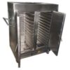 Double Door Food Trolley With Warmer